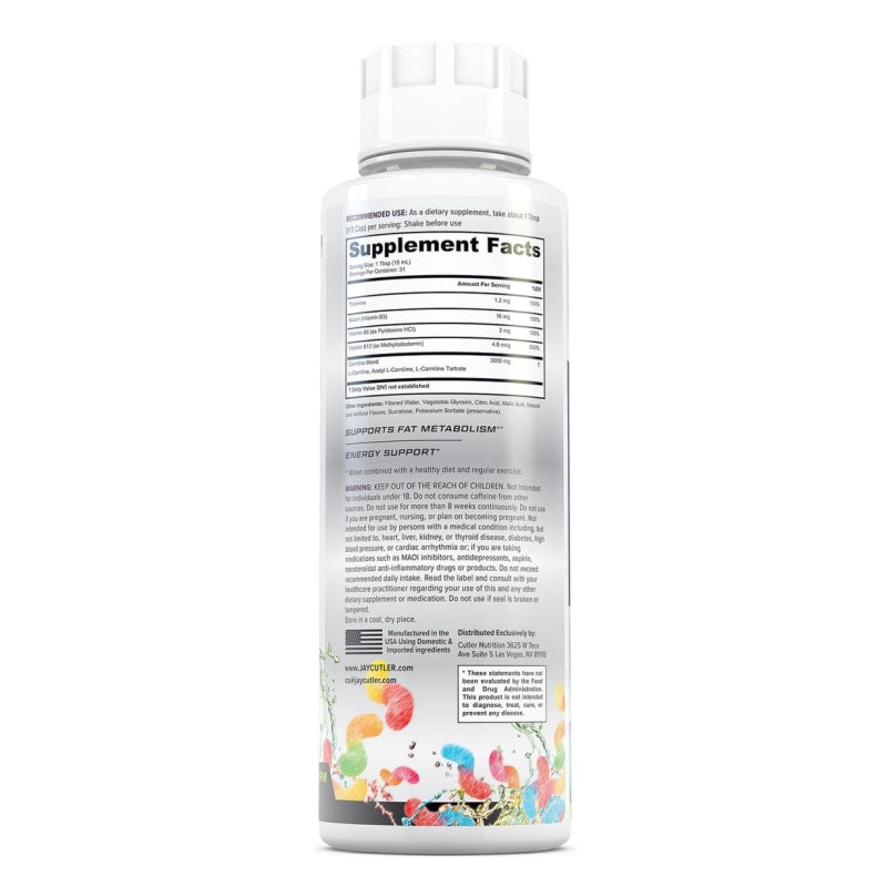 Liquid L-Carnitine 3000: Metabolism & Energy Support